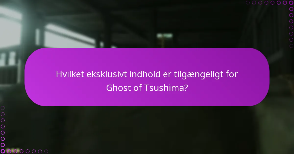 Hvordan kan jeg tjekke for opdateringer til Ghost of Tsushima?
