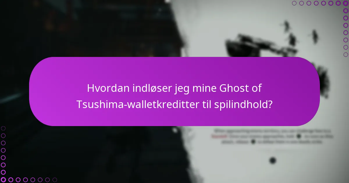 Hvilke alternativer findes der til køb af Ghost of Tsushima-indhold?